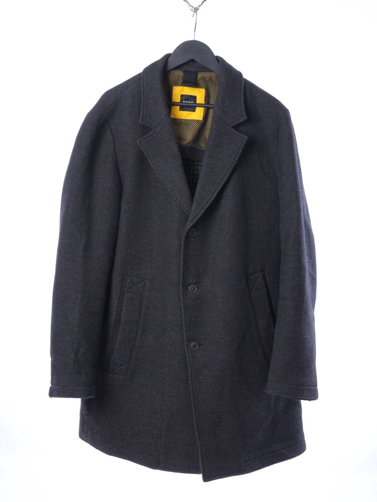 Hugo Boss Hugo Boss Mens Wool Coat Jacket Size XL Size US XL / EU 56 / 4 - 1 Thumbnail