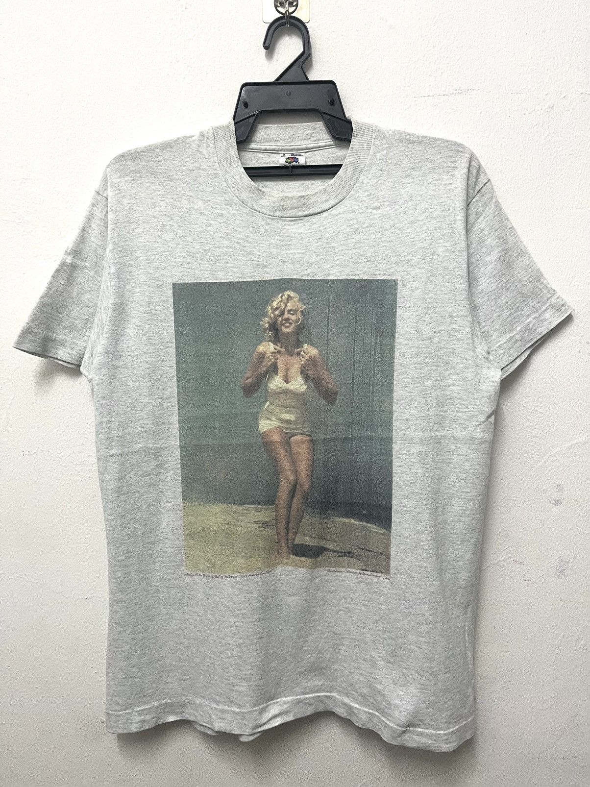 Vintage Vintage 90’s Marilyn Monroe Photoprint Tee Size US M / EU 48-50 / 2 - 1 Thumbnail