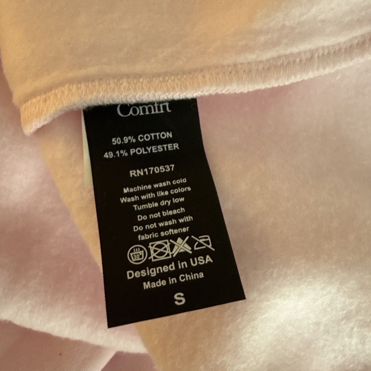 Comfort Colors Comfrt full zip sweatshjrt hoodie small oversized Size US S / EU 44-46 / 1 - 6 Thumbnail