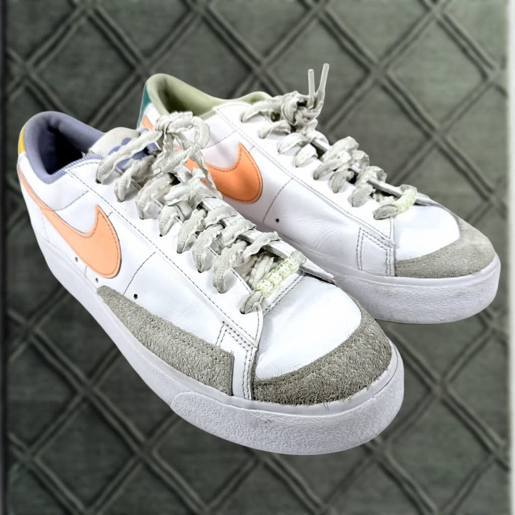 Nike Nike Blazer Low Platform Sneakers Women White DX3719-100 10.5 Shoes Size L / US 10 / IT 46 - 1 Thumbnail