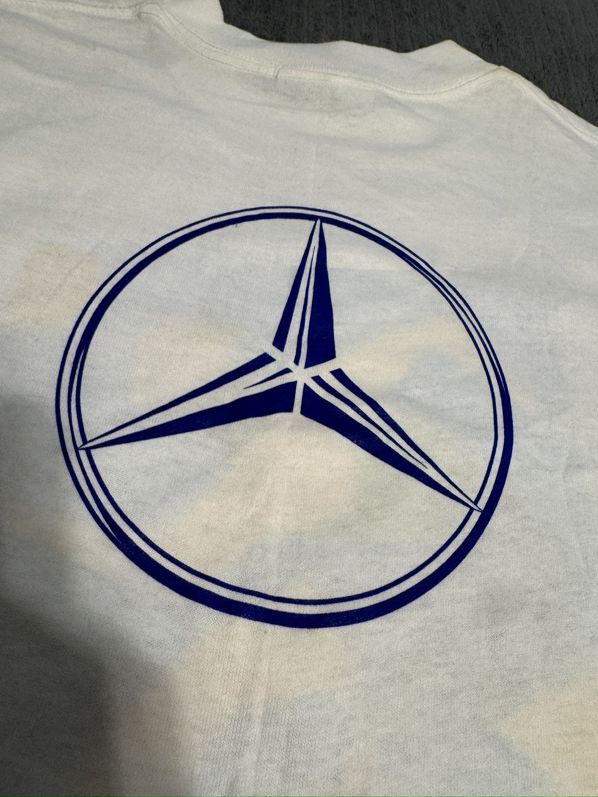 Vintage Vintage Los Angeles Marathon 1991 x Mercedes Tee Size XL Size US XL / EU 56 / 4 - 6 Thumbnail