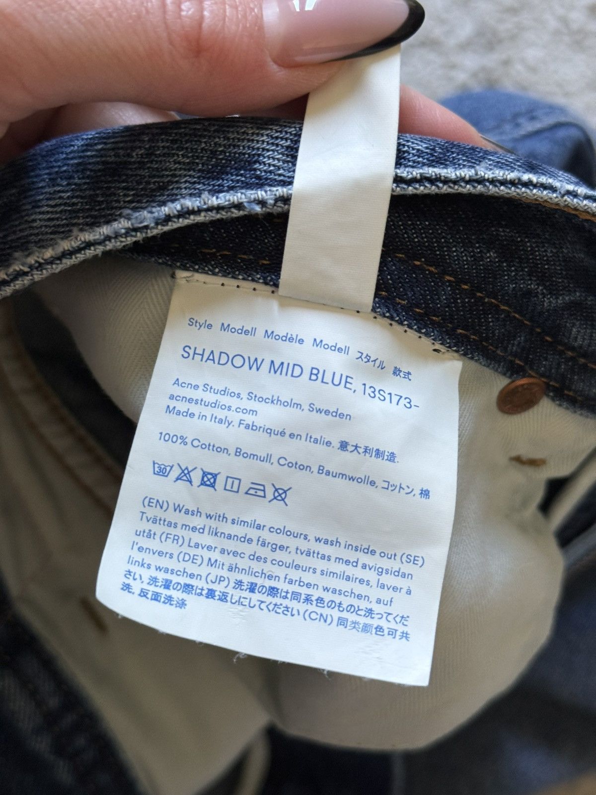 Acne Studios Acne studios bla konst denim blue midi skirt Size 26" / US 2 / IT 38 - 6 Thumbnail