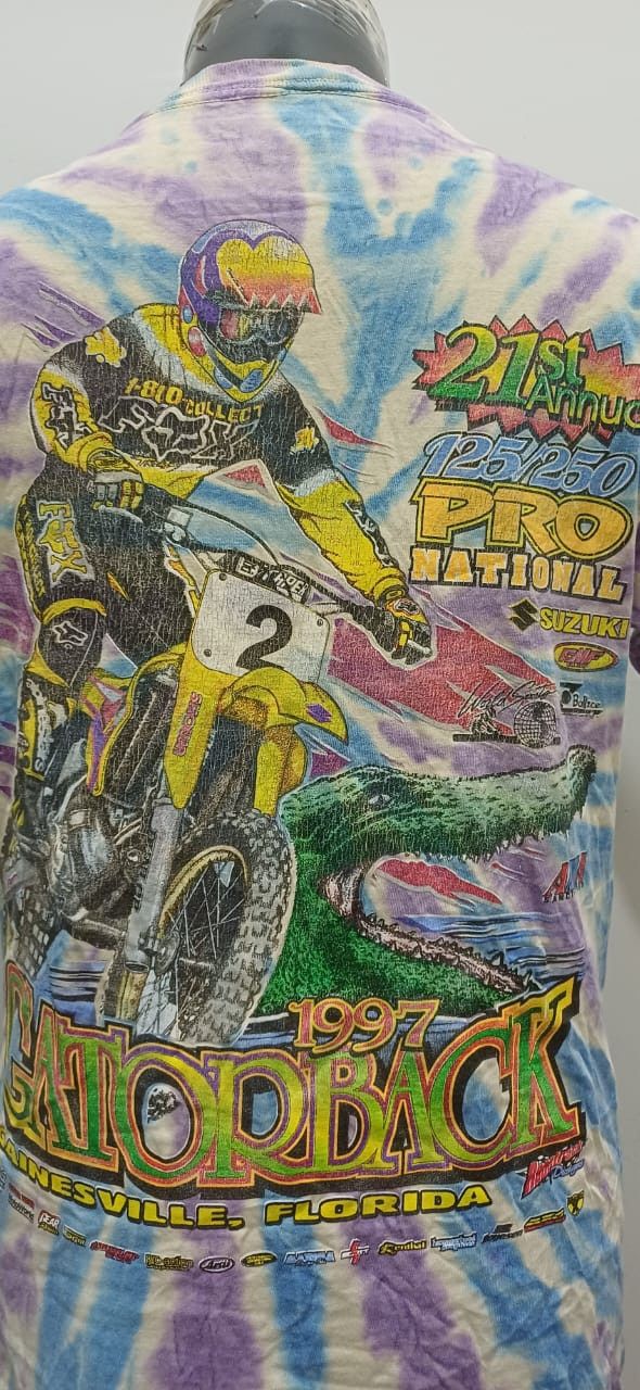 Vintage VINTAGE 90'S SUZUKI MOTOCROSS SHIRT Size US L / EU 52-54 / 3 - 2 Thumbnail