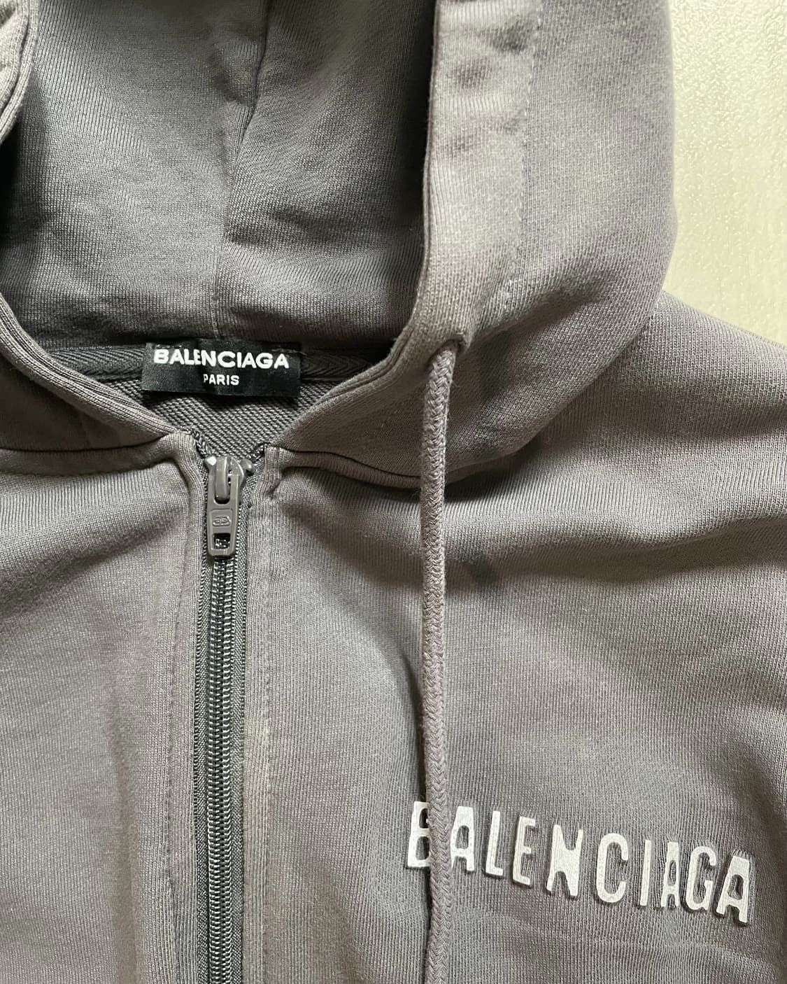 Balenciaga Balenciaga Reflective Zip Hoodie Size US M / EU 48-50 / 2 - 4 Thumbnail