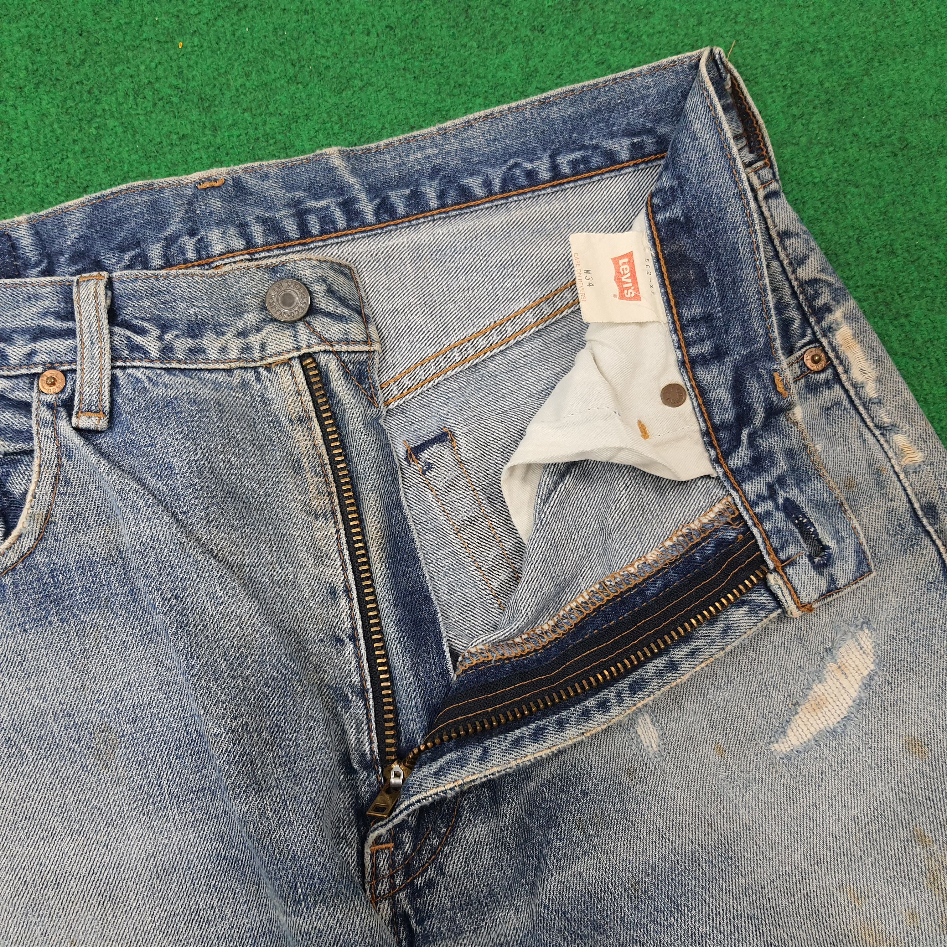 Levi's Vintage Levi's 502 Rare Redline Selvedge Jeans C272N8 Size US 32 / EU 48 - 9 Thumbnail