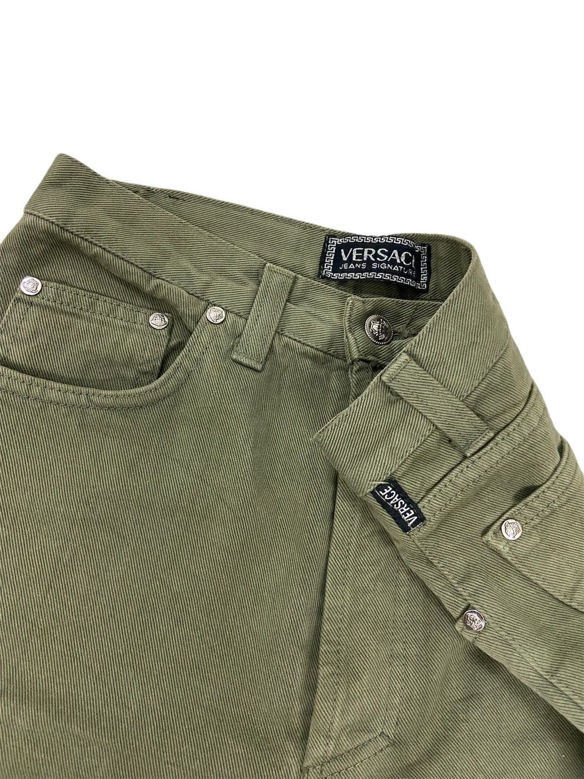 Versace × Versace Jeans Couture × Vintage Vintage Versace Jeans Signature Size US 31 - 7 Thumbnail