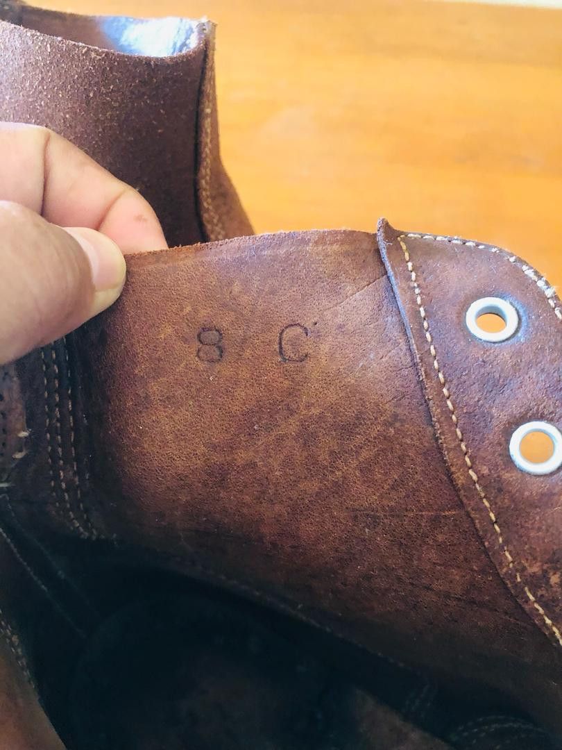 Genuine Leather × Vintage Vintage 40s WW 2 Wingfoot Good Year Made in USA Size US 8 / EU 41 - 12 Thumbnail