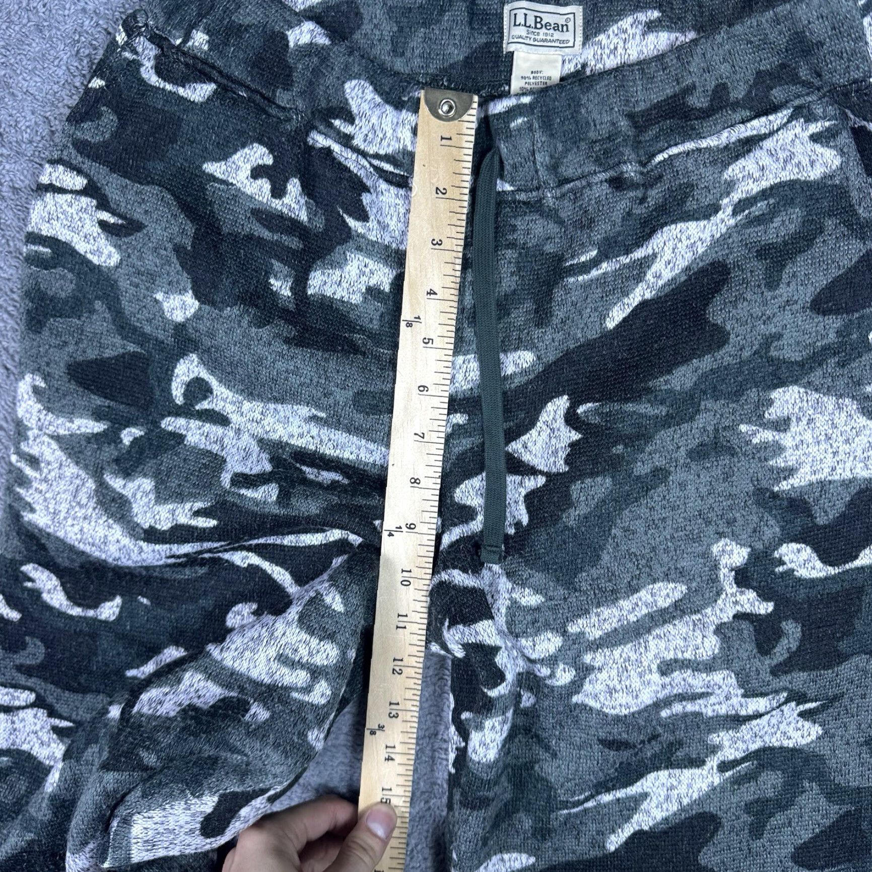 Vintage VINTAGE L.L. Bean Sweatpants Mens Medium Green Camo Lounge Lounge Pants Camouflage Army Outdoor 515621 Mens Size US 31 - 5 Thumbnail