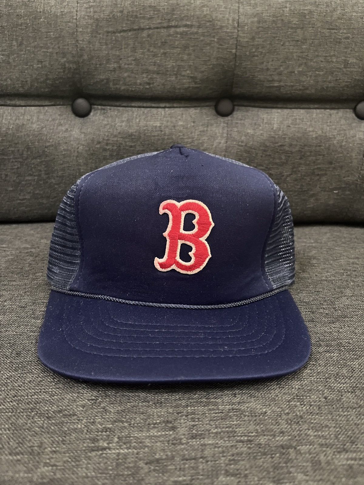 MLB × Vintage Vintage Boston Redsox Trucker Snapback Cap Size ONE SIZE - 1 Thumbnail