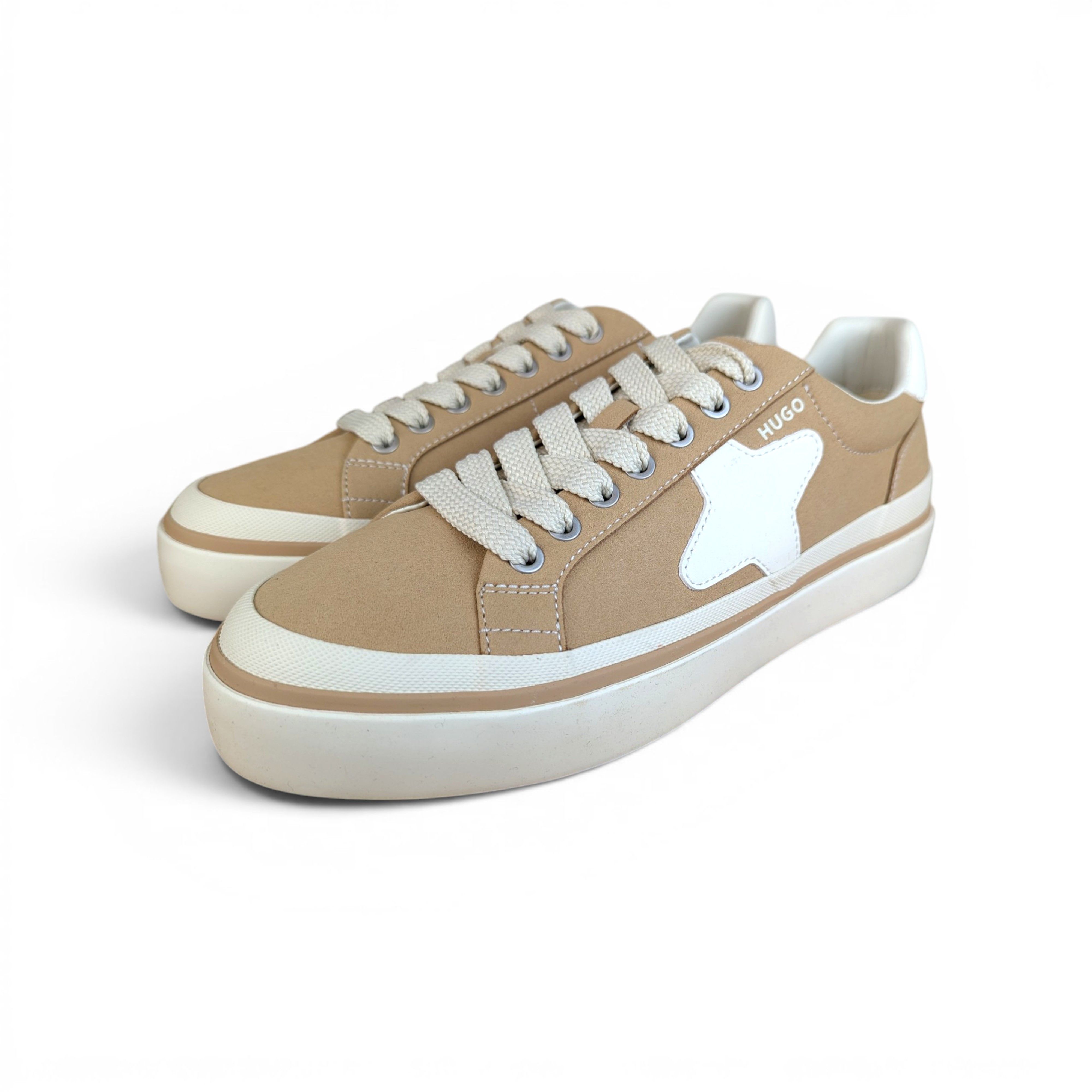 Hugo Boss HUGO BOSS BEIGE SNEAKERS Size US 7 / EU 40 - 1 Thumbnail