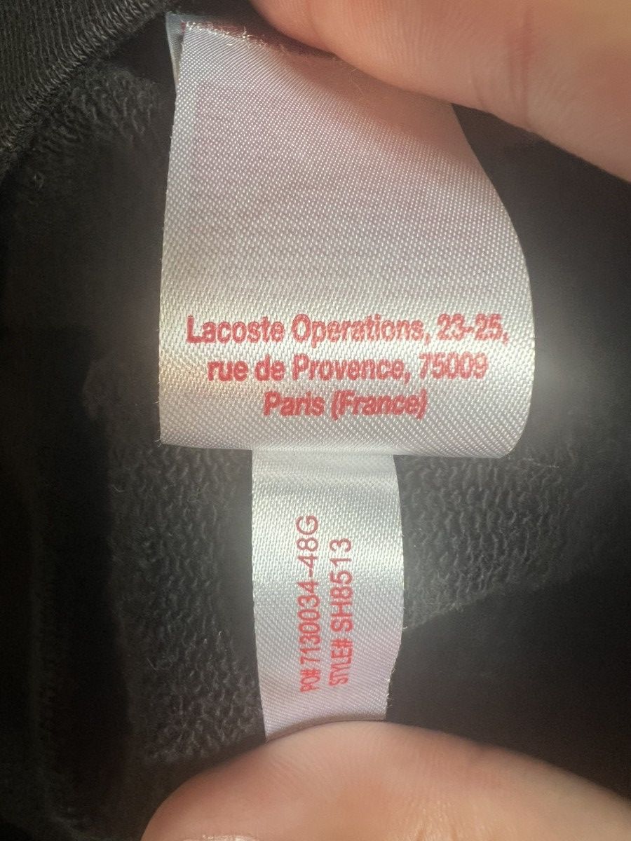 Lacoste × Supreme Supreme Lacoste Crewneck Size US M / EU 48-50 / 2 - 11 Thumbnail