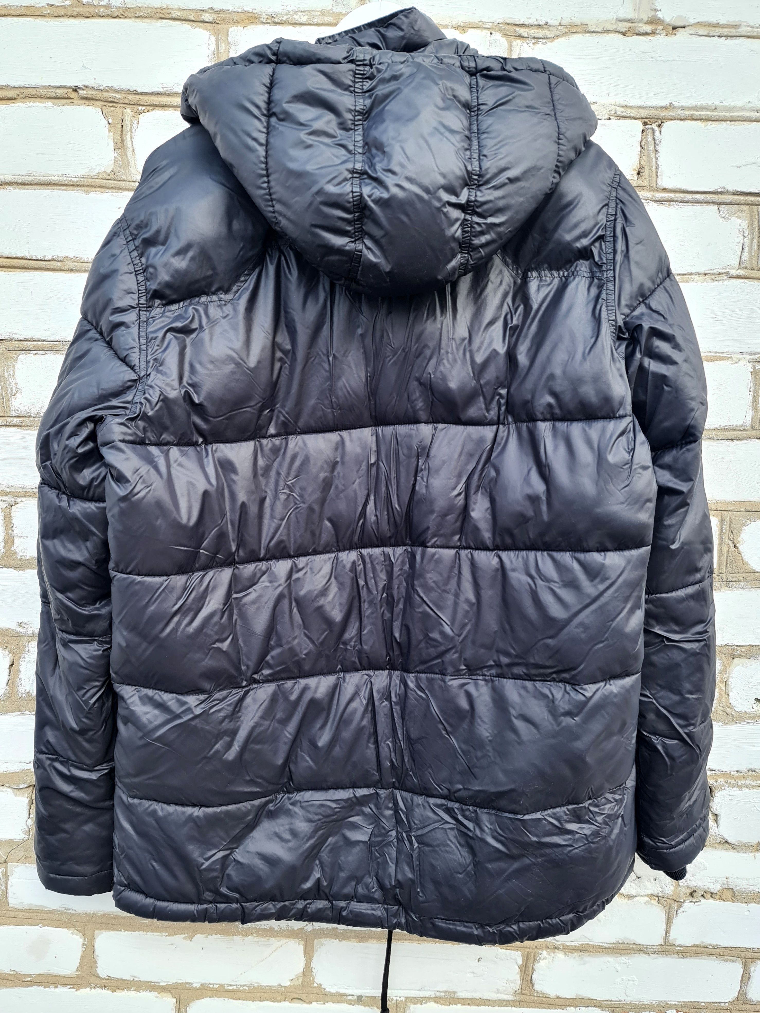 Diesel Diesel Black Hooded Down Puffer Jacket Size US L / EU 52-54 / 3 - 4 Thumbnail