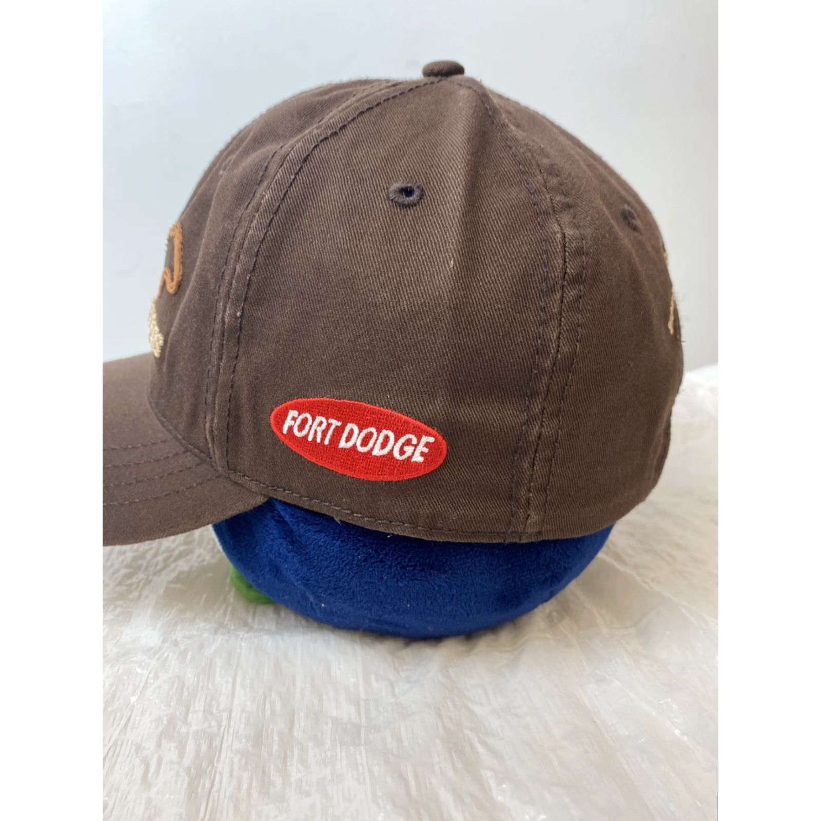 Vintage Fort Dodge Cotton Cap Men Baseball Caps Adjustable Hat Brown /H-41 Size ONE SIZE - 5 Thumbnail