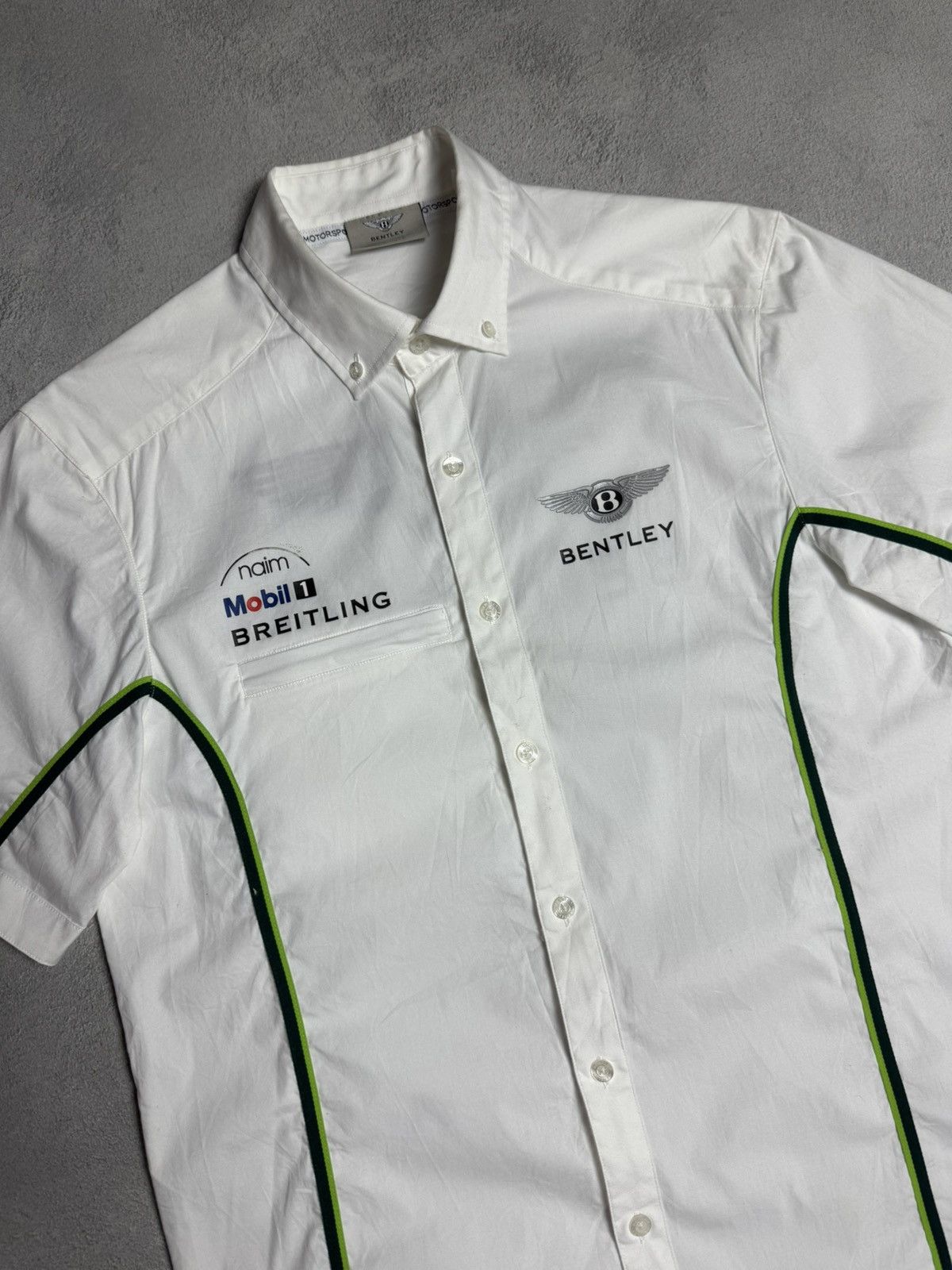 Bentley Bentley Formula 1 Racing Team Button Up Shirt Logo Size US S / EU 44-46 / 1 - 3 Thumbnail