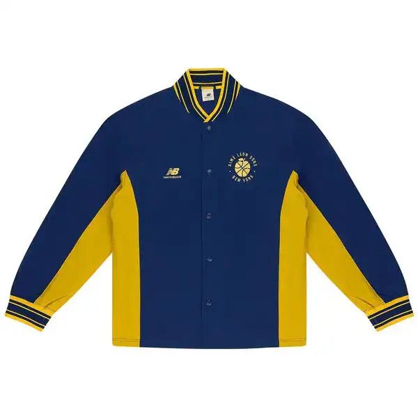 Aime Leon Dore × New Balance o1mle0526 Sonny NY Warm Up Jacket in Blue/Yellow Size S / US 4 / IT 40 - 1 Preview