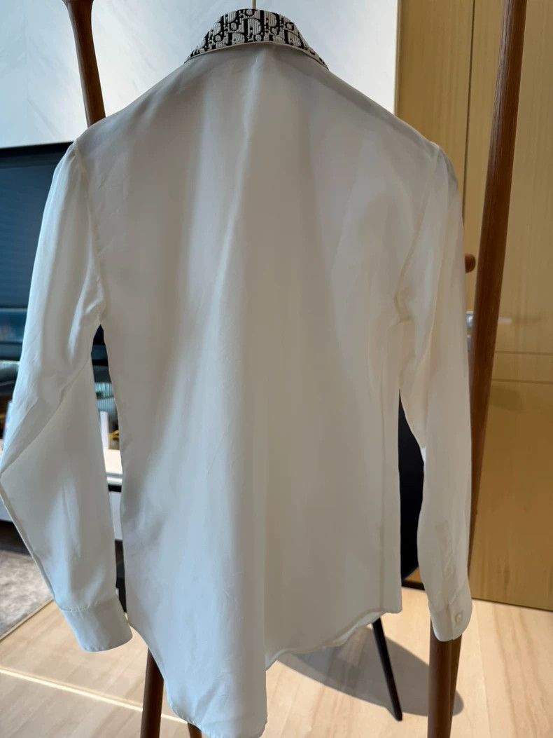 Dior Dior Mulberry silk shirt size 37 2502-Nextarrow Size US L / EU 52-54 / 3 - 2 Thumbnail