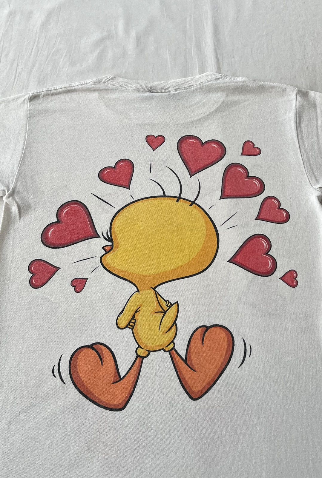 Cartoon Network Vintage 1994 Tweety Love Warner Bros Looney Tunes T-shirt Size US S / EU 44-46 / 1 - 14 Thumbnail