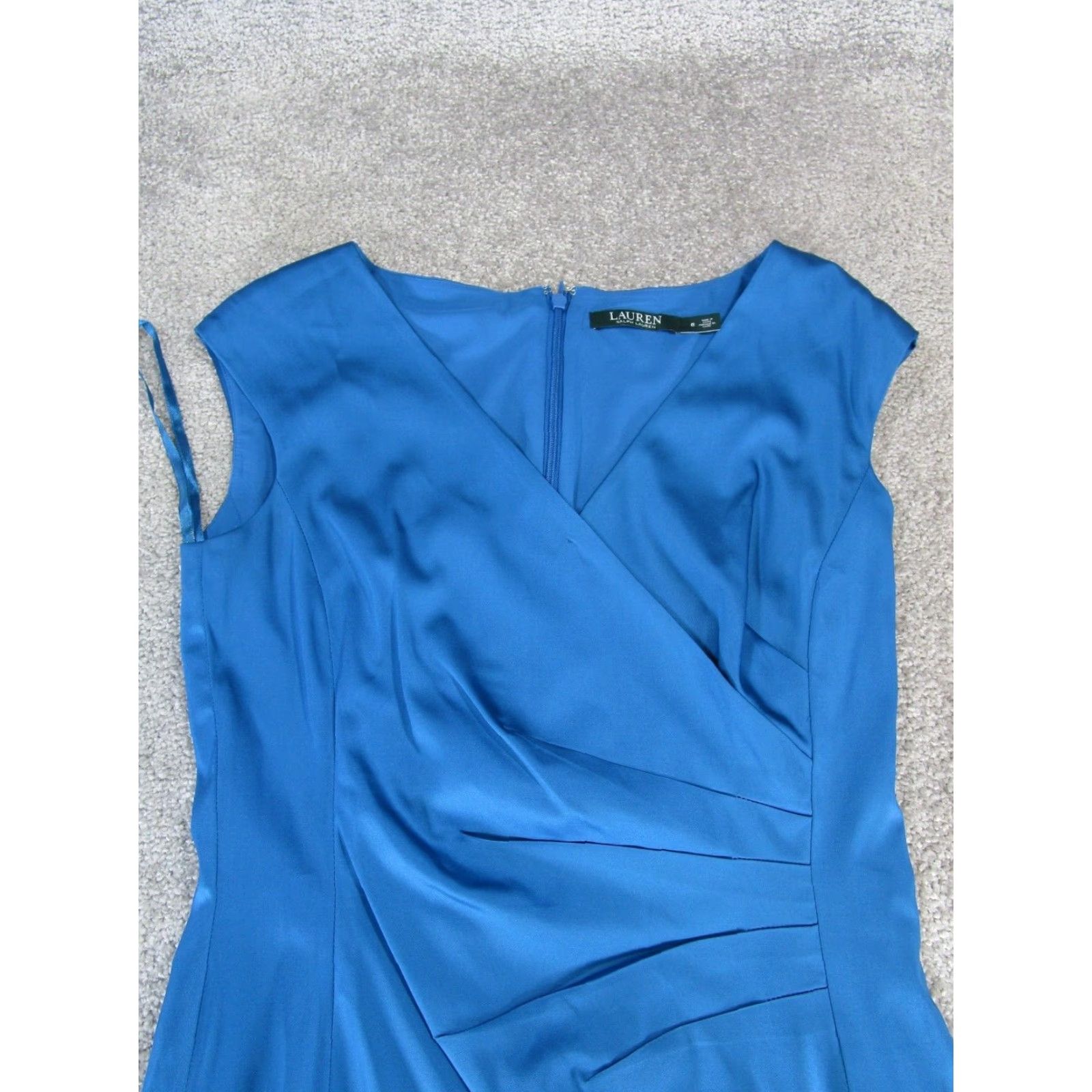 Ralph Lauren Lauren Ralph Lauren Dress Womens 6 Blue Size M / US 6-8 / IT 42-44 - 2 Thumbnail