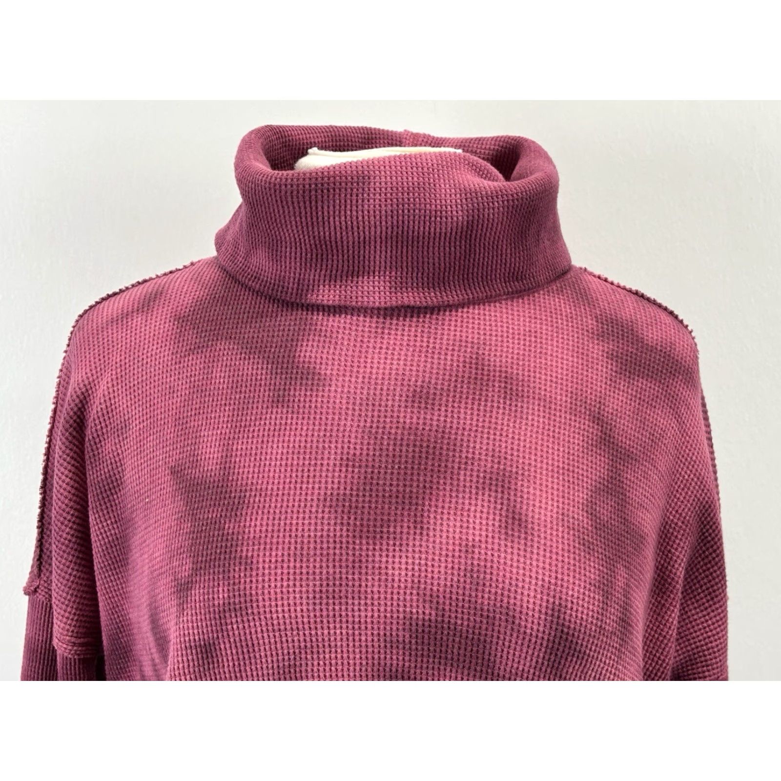 Vintage Maeve Tunic Top By Anthropologie Thermal Turtleneck Zip? No. Size XS / US 0-2 / IT 36-38 - 5 Thumbnail