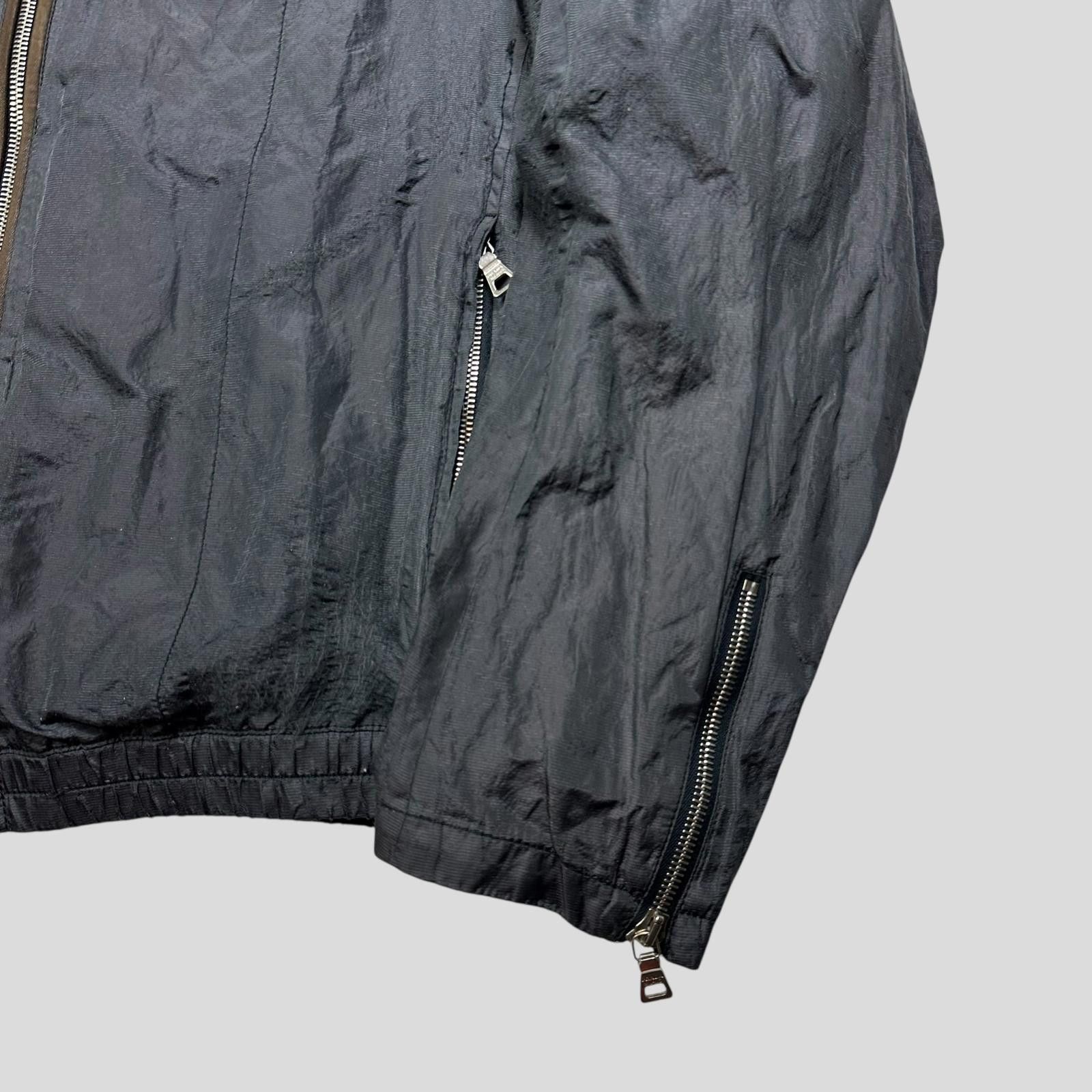 Prada Prada Sport 00’s Metal Nylon + Leather Moto Biker Jacket - M Size US M / EU 48-50 / 2 - 5 Thumbnail
