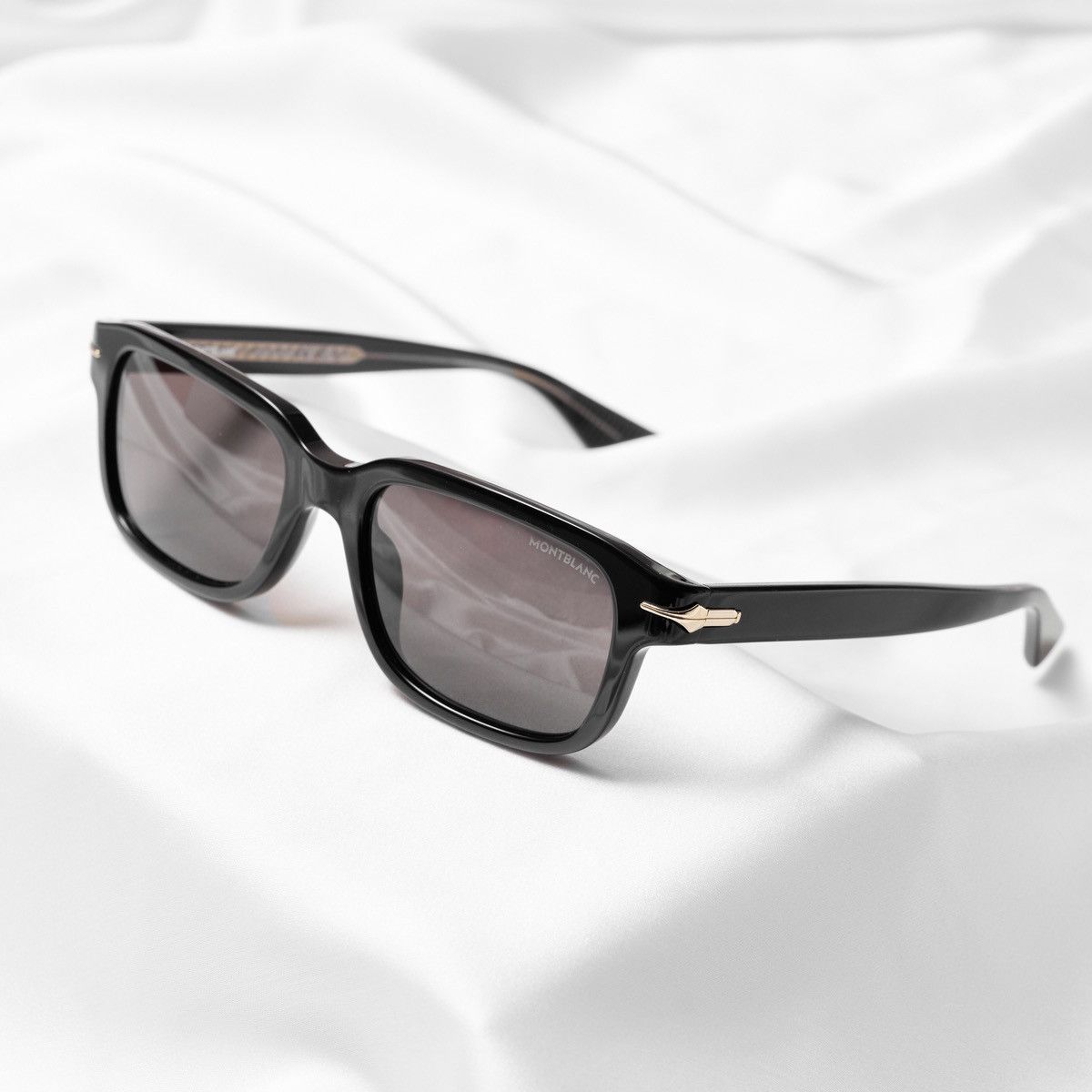Montblanc MONTBLANC MB0436S 001 SUNGLASSES Size ONE SIZE - 2 Thumbnail
