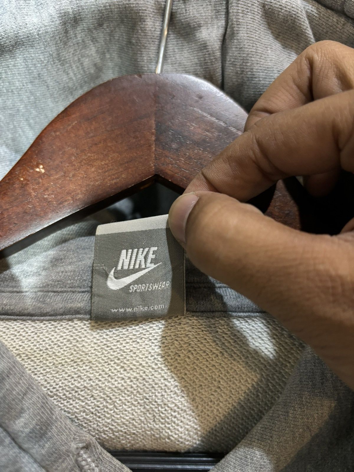 Nike × Vintage Nike hoodie Pre & Carl & Michael & Xiang Size US L / EU 52-54 / 3 - 6 Thumbnail