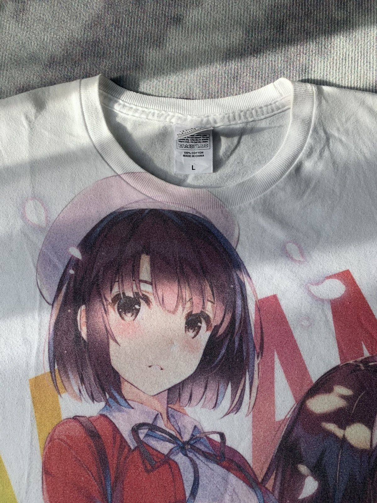Anime × Japanese Brand Saekano Megumi kato Anime Tshirt Size US L / EU 52-54 / 3 - 4 Thumbnail