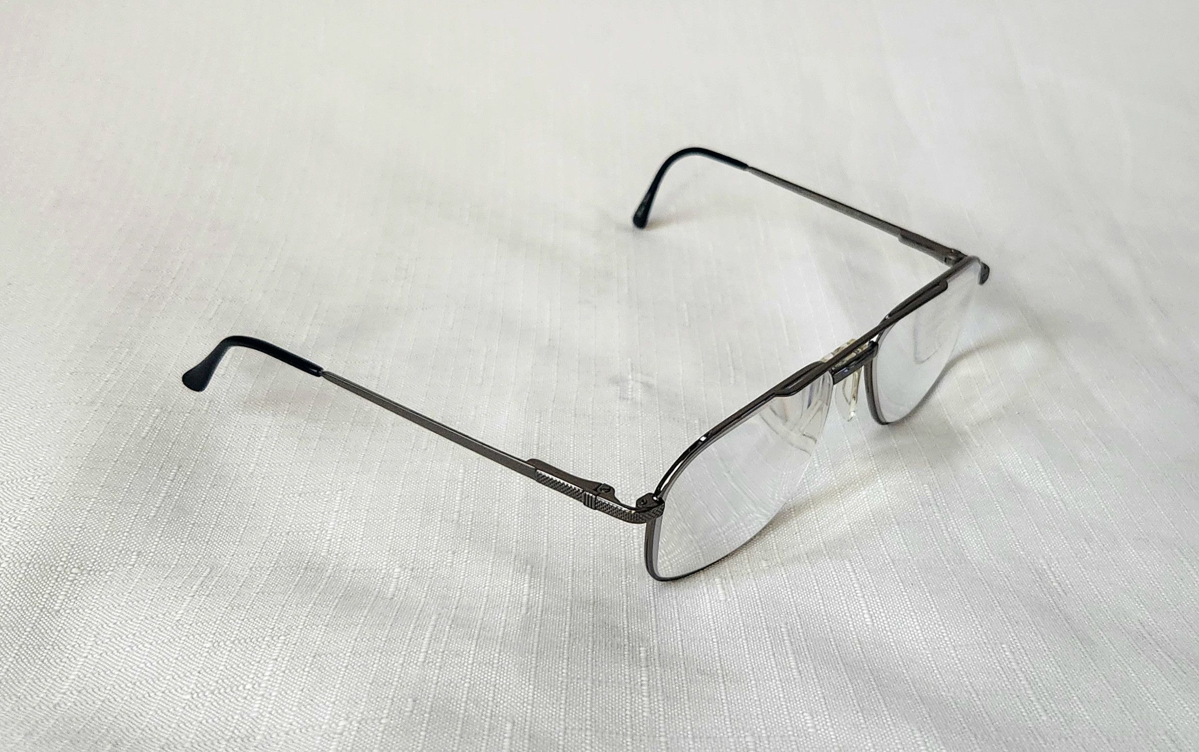 Stetson × Vintage Stetson 178 Zyloware 057 Eyeglasses Frame Men's Silver Size ONE SIZE - 1 Thumbnail