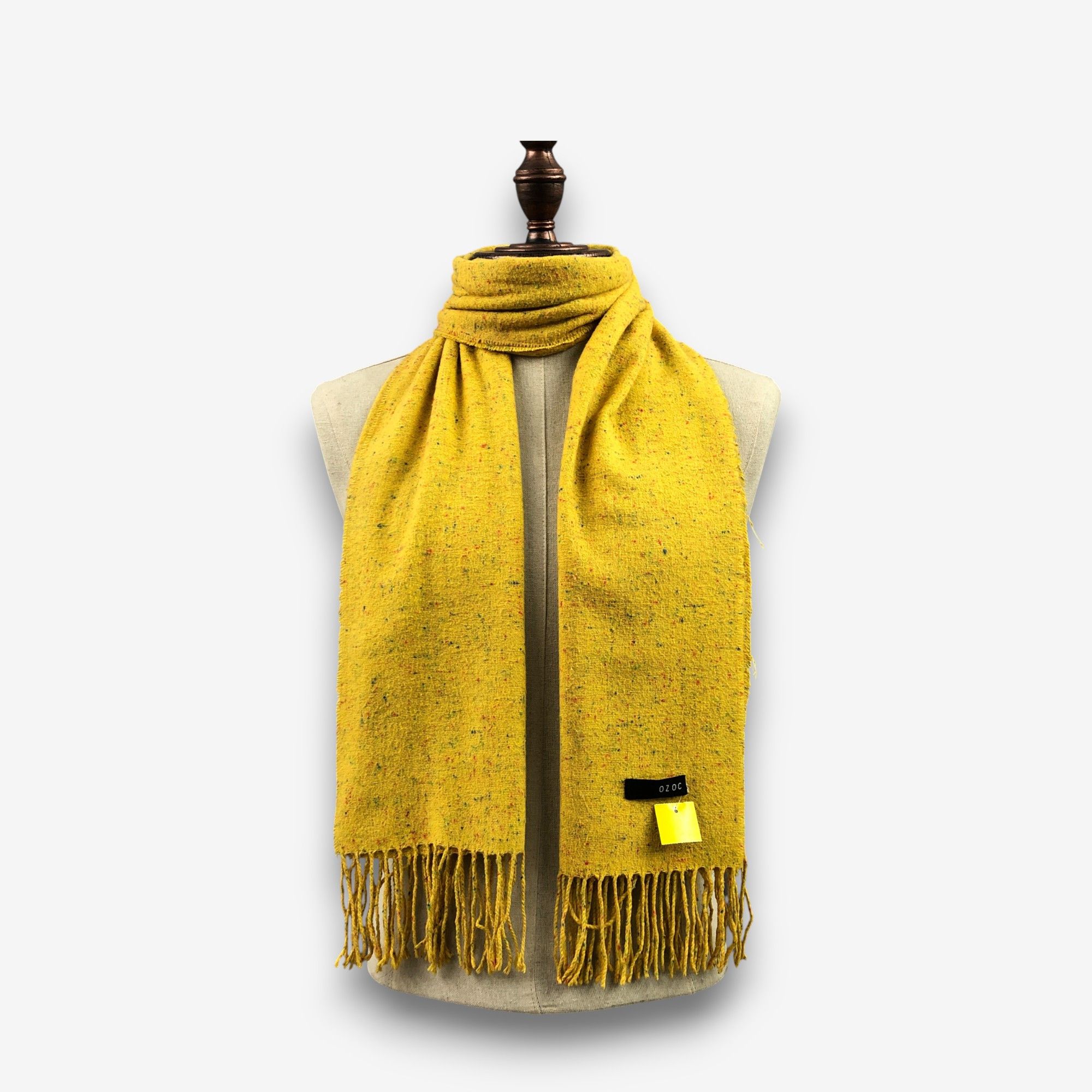 Vintage Ozoc Scarf Long Wool Shawl Stoles Scarves.