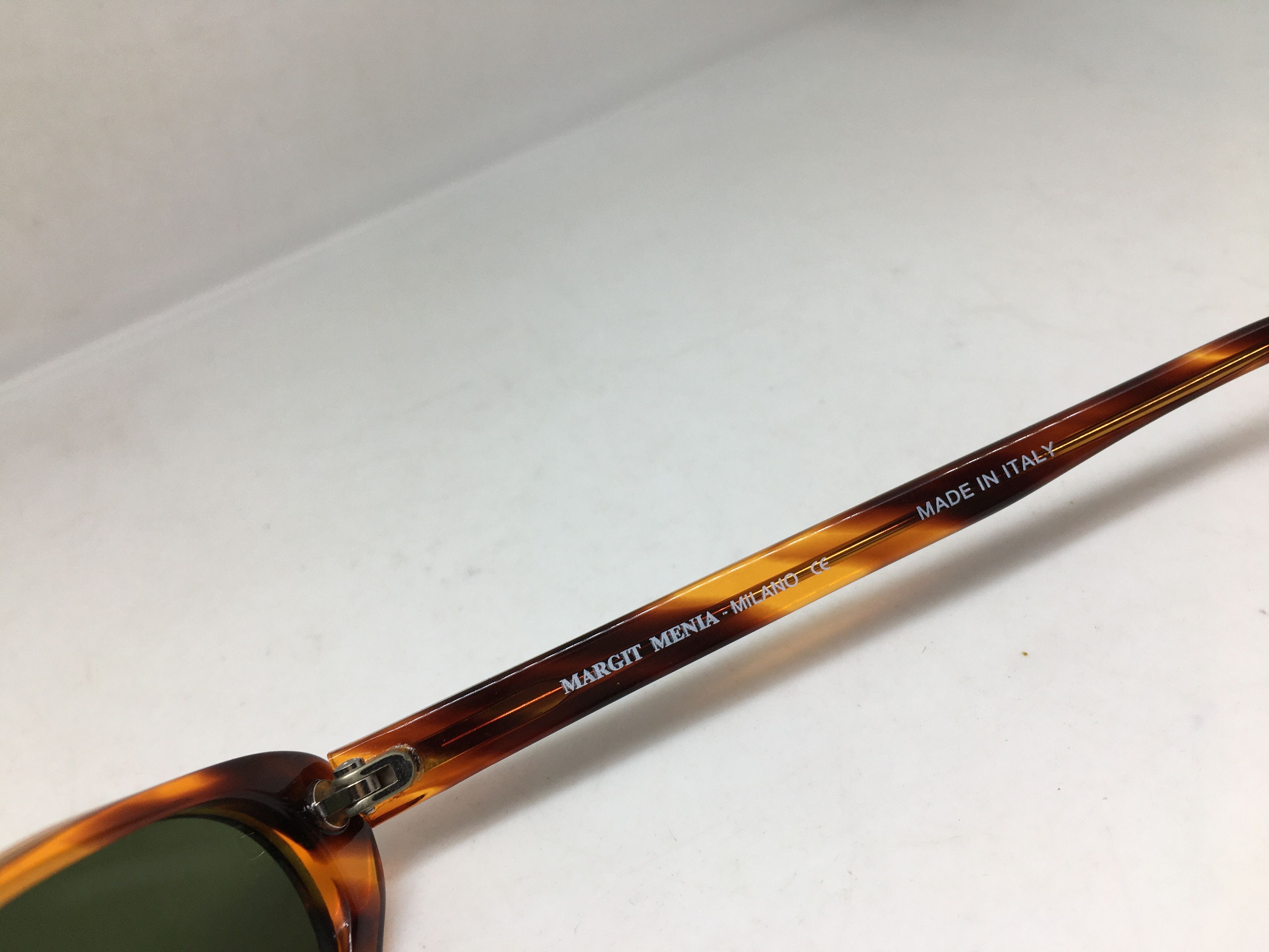 Other Margit Menia Milano Handmade Tortoise Cat Eye Sunglasses Size ONE SIZE - 4 Thumbnail
