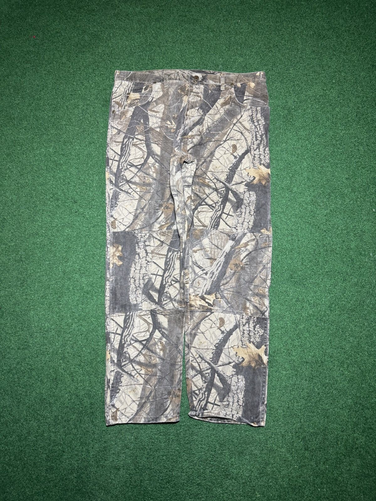 Realtree Vtg 90s Realtree Camo 42x32 Baggy Wide Leg Hip Hop Pants Size US 42 / EU 58 - 4 Thumbnail