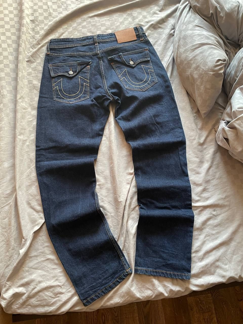 True Religion Vintage True Religion Jeans Slim Baggy Avant Garde Y2K Japan Size US 34 / EU 50 - 2 Thumbnail