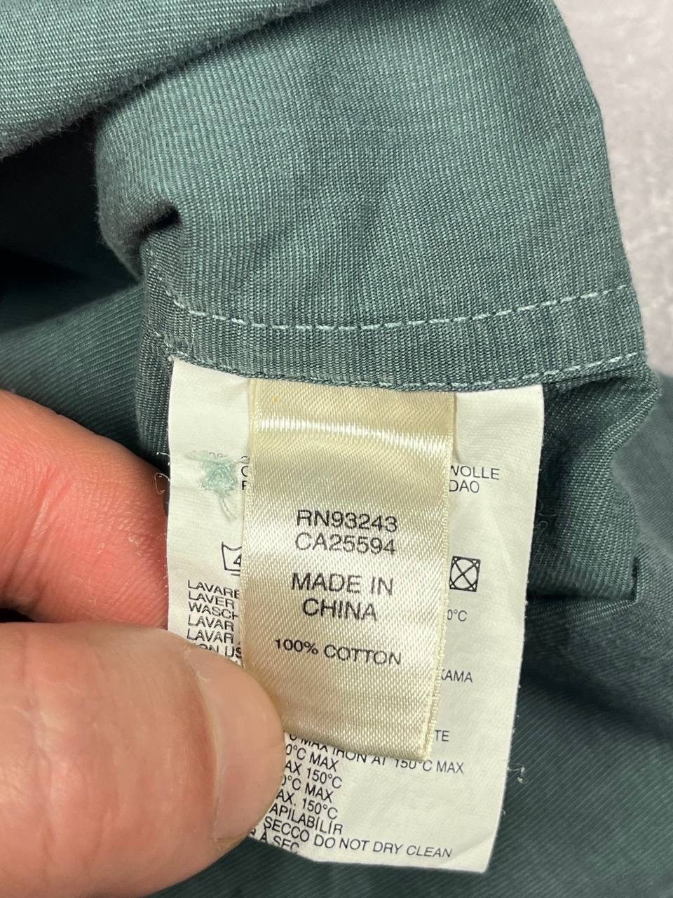 Diesel Diesel Men's Green Short Sleeve Button-Down Shirt Size L Size US L / EU 52-54 / 3 - 7 Thumbnail