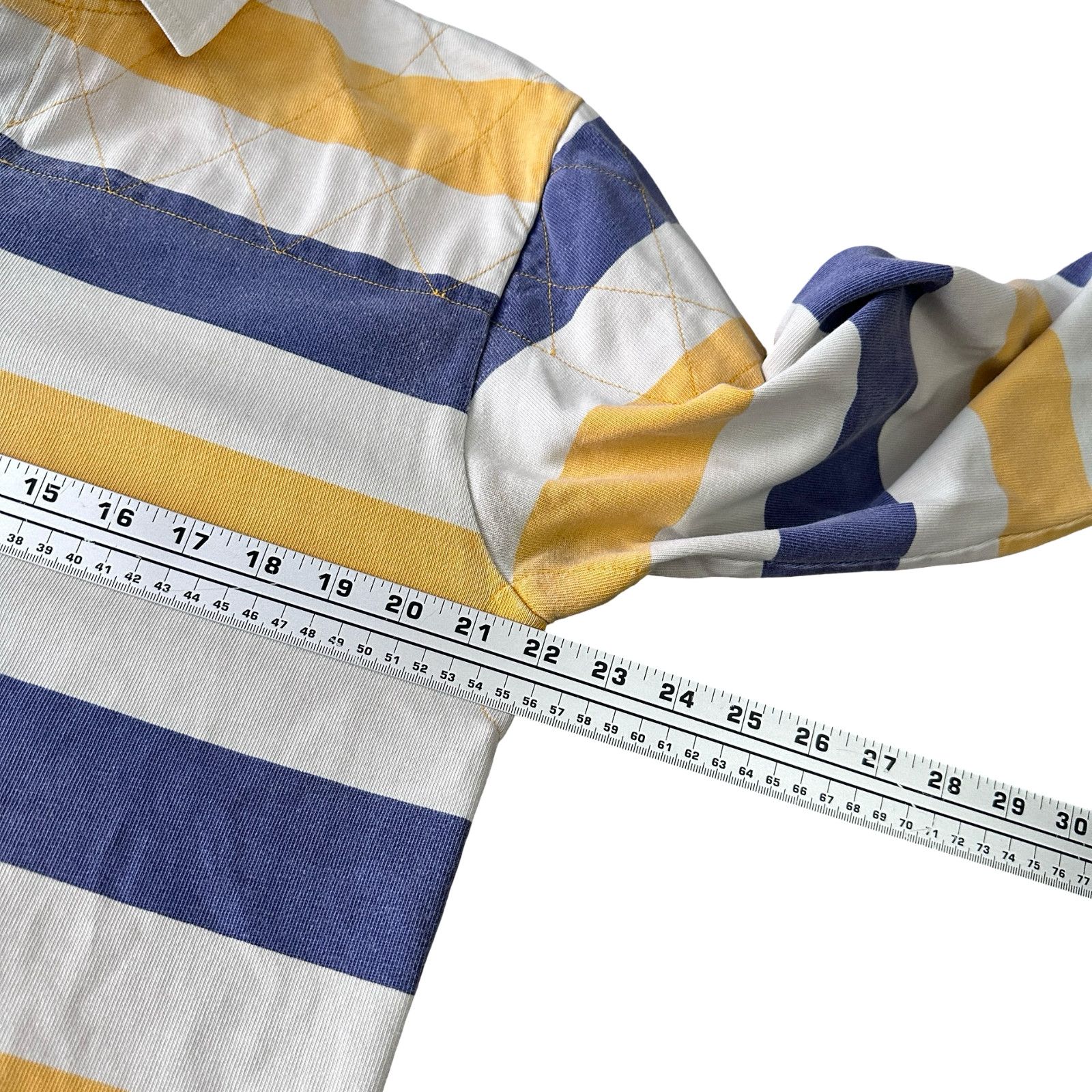 J.Crew J.Crew Rugby Shirt Men’s Medium Multicolor Striped Cotton Size US M / EU 48-50 / 2 - 7 Thumbnail