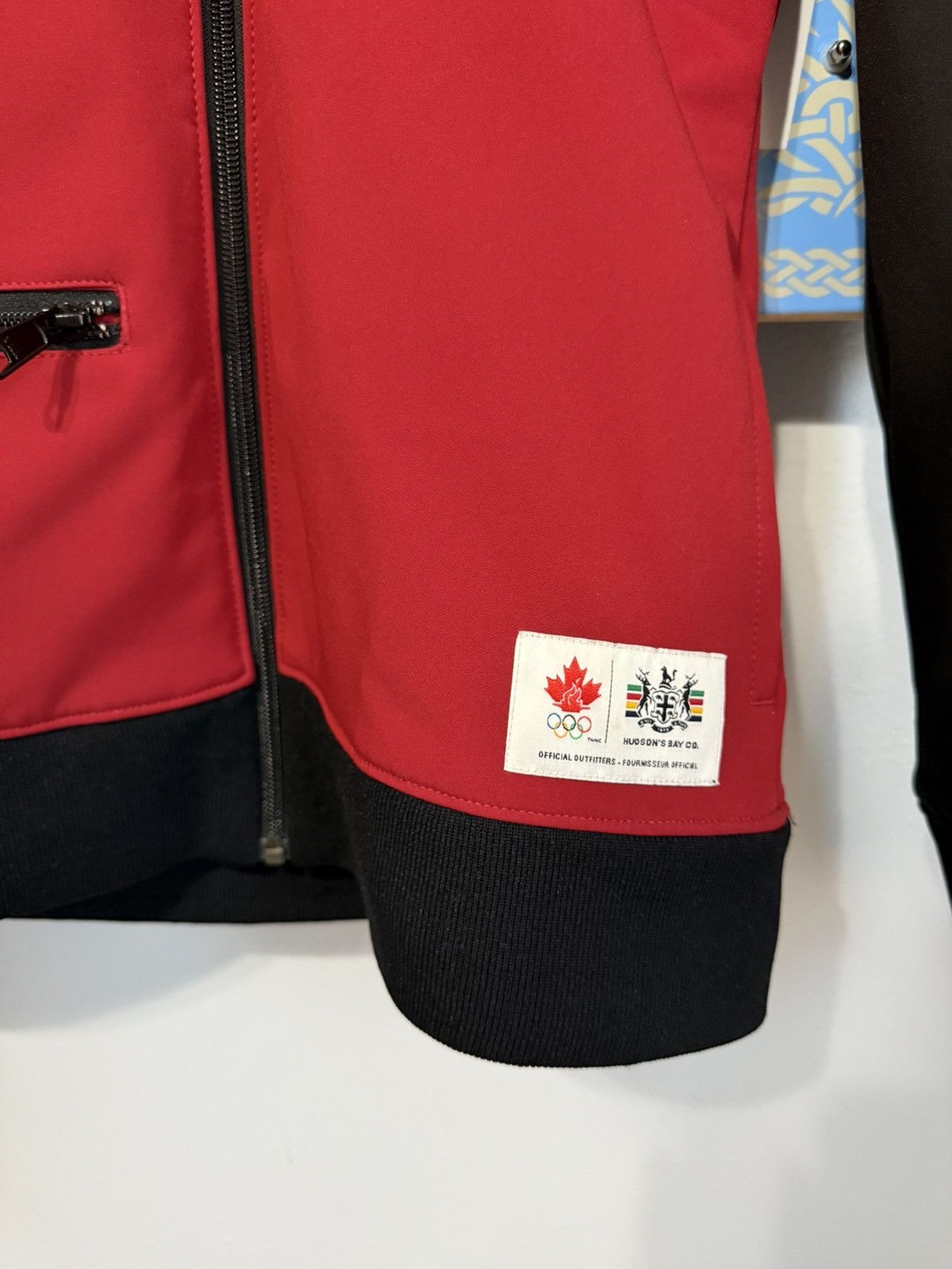 Hudsons Bay 2010 Canada Olympic Team Zip-Up Jacket Size S / US 4 / IT 40 - 3 Thumbnail