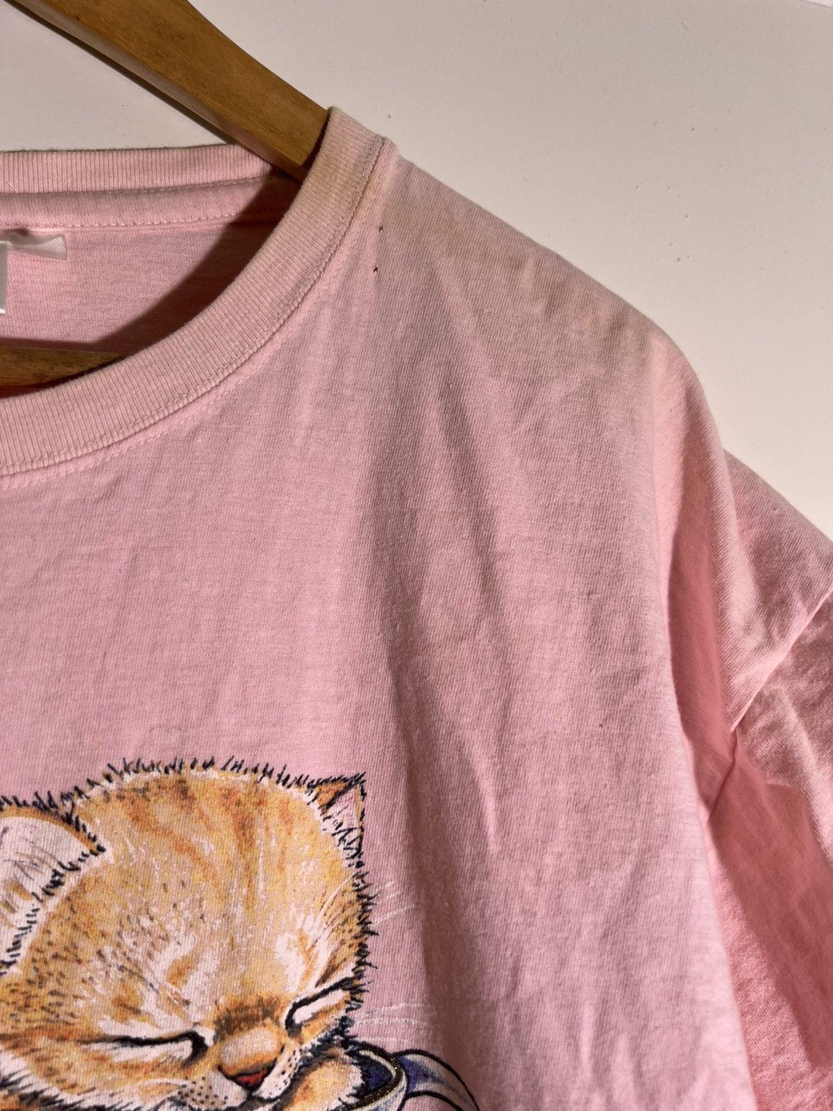 Vintage 90’s 2000’s Y2K VTG Vintage Teacup Cats Retro Indie T Shirt Size US XXL / EU 58 / 5 - 4 Thumbnail