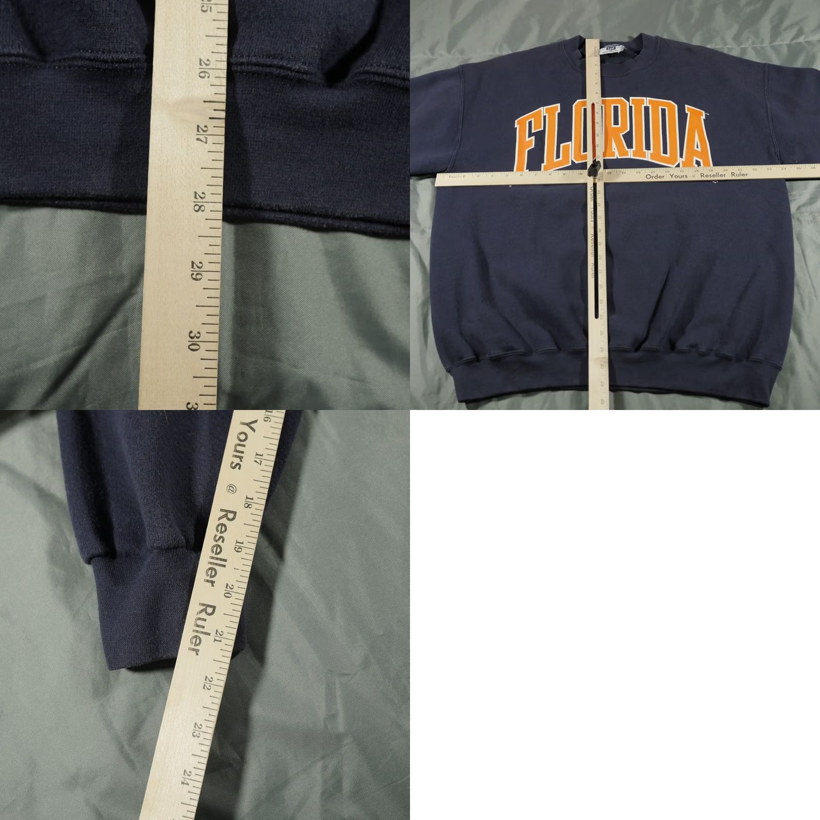 Lee VINTAGE Lee Sweatshirt Mens XL Crew Neck Blue Orange University Spell Out Size US XL / EU 56 / 4 - 8 Thumbnail