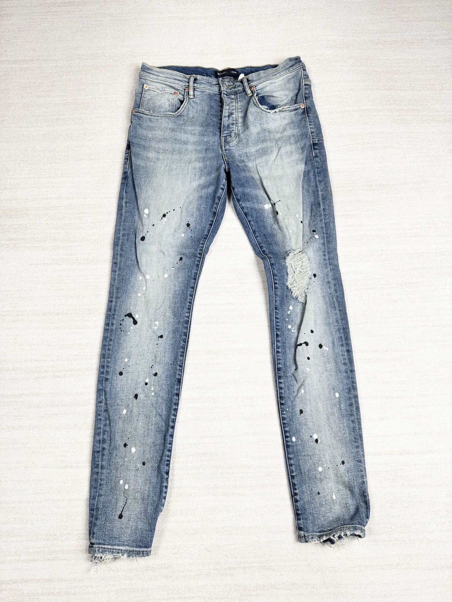 Purple Brand distressed jean 32 Size US 32 / EU 48 - 1 Thumbnail