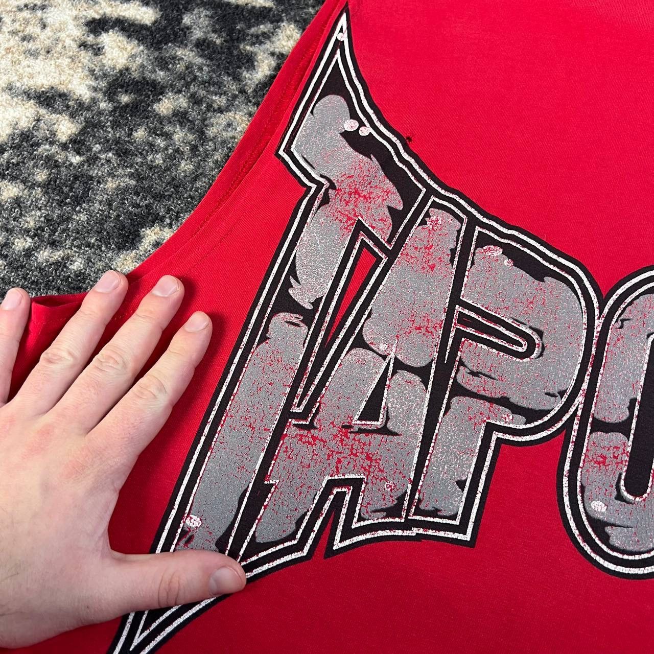 Tapout Tapout Vintage Y2K Big Logo Tank Top Streetwear Style Size US L / EU 52-54 / 3 - 4 Thumbnail