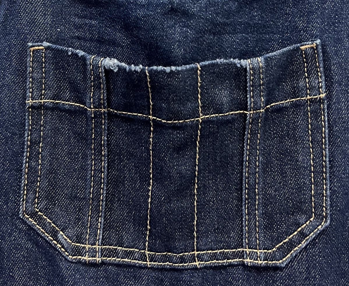 Japanese Brand × Vintage Vintage Y2K Style Dark Wash Denim Overalls Size US 31 - 6 Thumbnail
