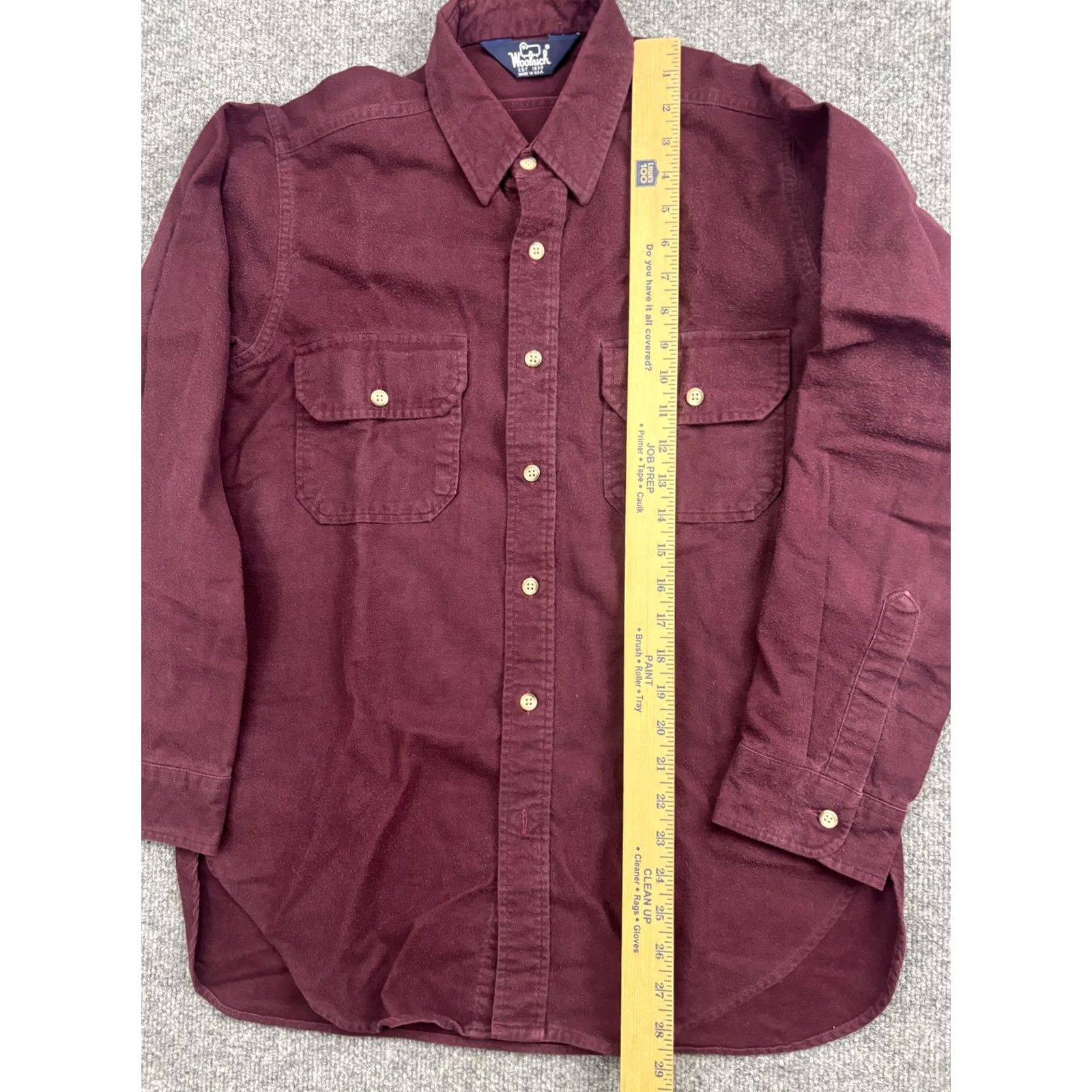 Vintage VINTAGE Woolrich Shirt Mens Large Red Corduroy Long Sleeve Button Front USA Made Size US L / EU 52-54 / 3 - 3 Thumbnail