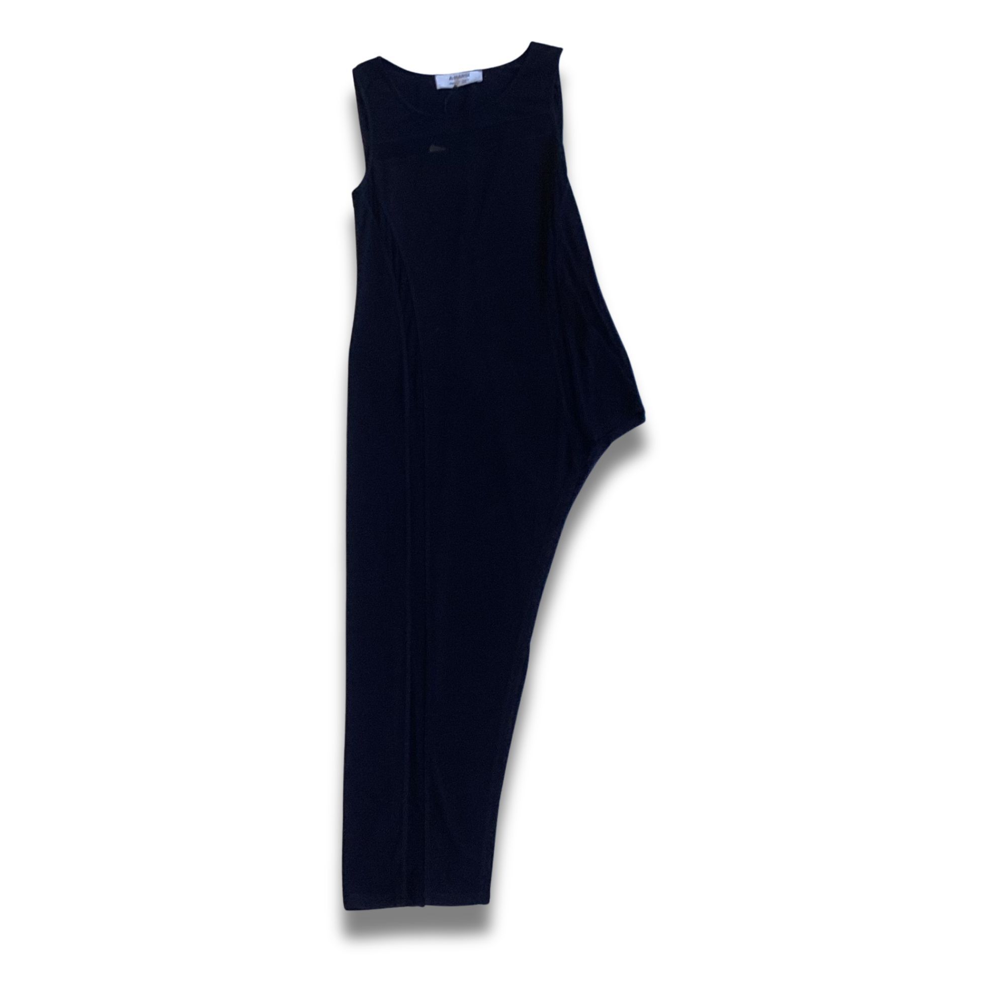 Other A.Marsi Black Asymmetrical Dress Size S Made In Italy Sleeve Size S / US 4 / IT 40 - 2 Thumbnail
