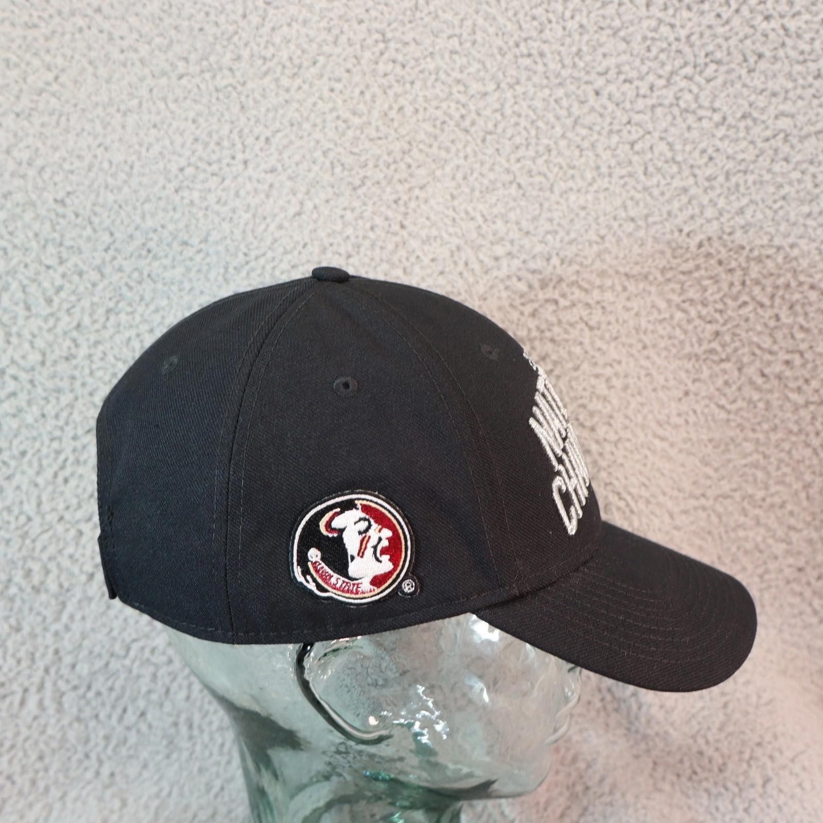 Nike Nike FSU Florida State Seminoles 2013 Champions Black Hat Size ONE SIZE - 3 Thumbnail