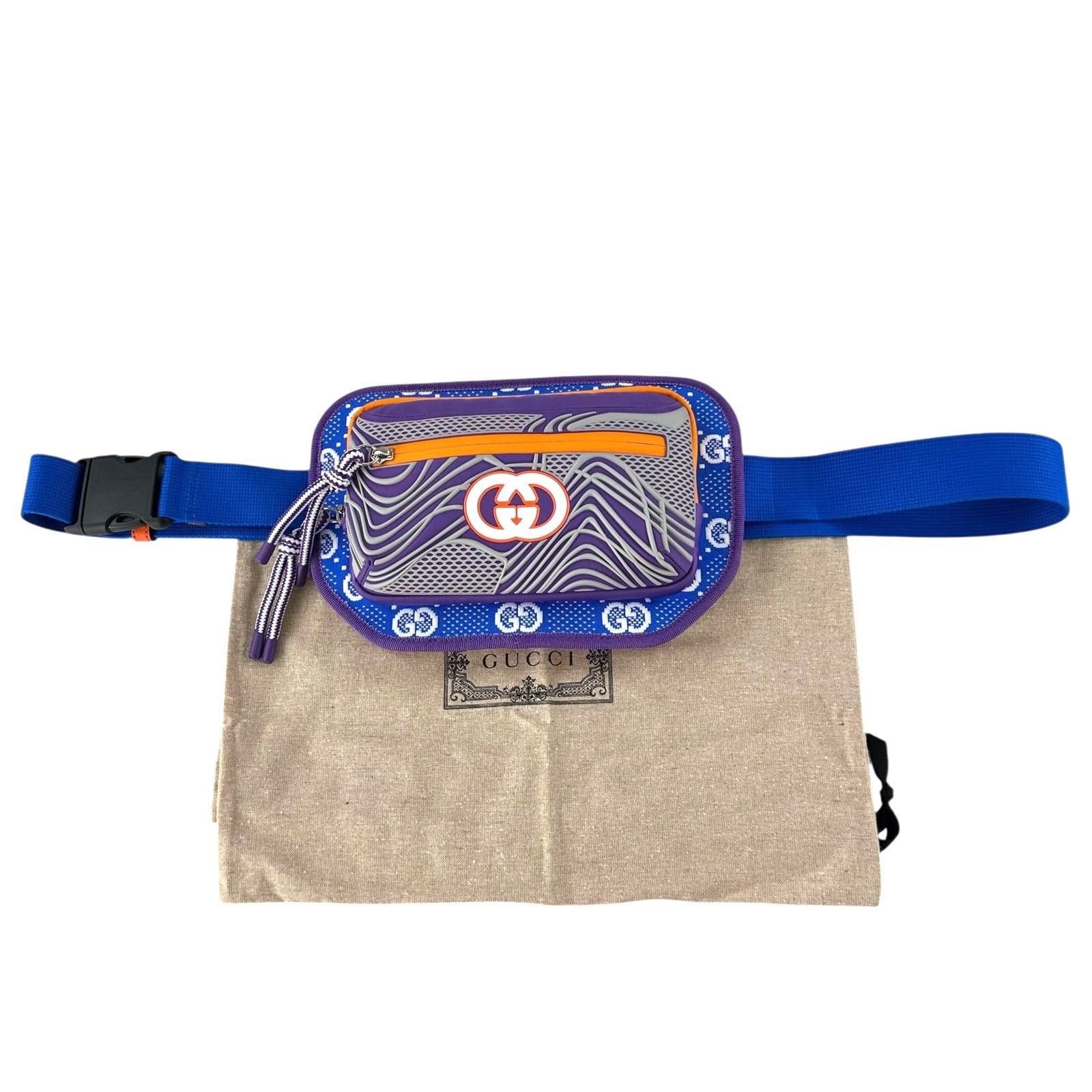 Gucci Gucci Jersey GG Monogram All Over Sporty Belt Bag Size ONE SIZE - 2 Thumbnail