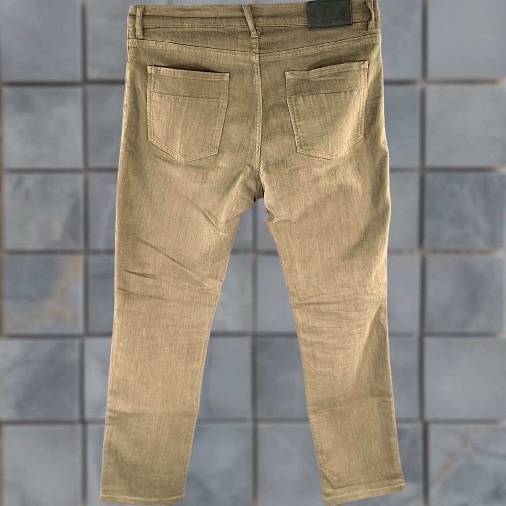 Vintage RALEIGH Slim Fit Jeans Size 34 Green Olive Cotton Blend Size US 34 / EU 50 - 1 Thumbnail