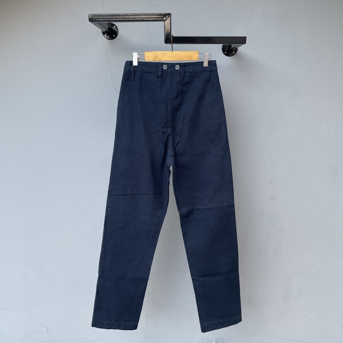 Nigel Cabourn Nigel Cabourn LYBRO Garment Dye British Navy Size 26" / US 2 / IT 38 - 8 Thumbnail