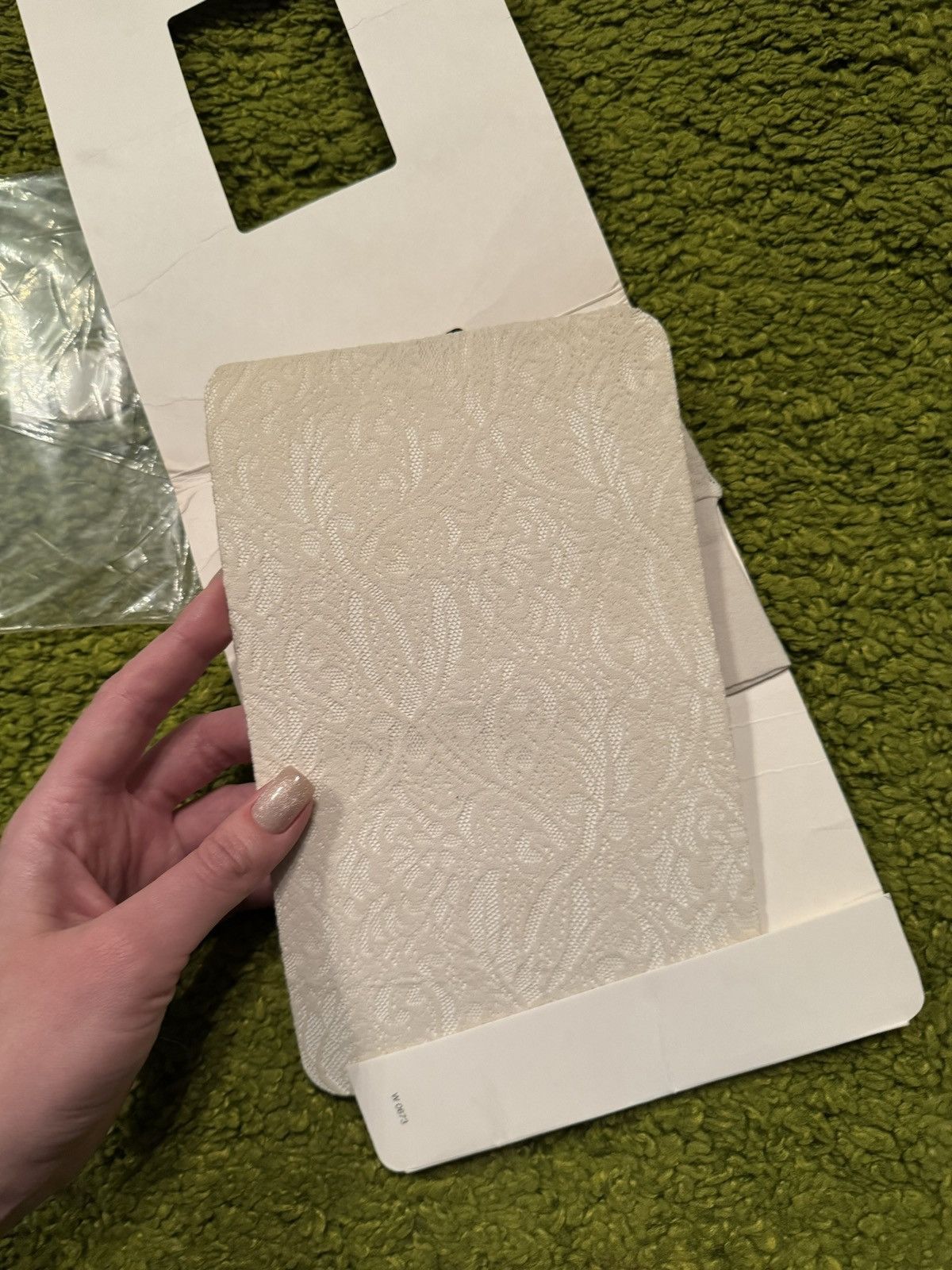 Designer × Wolford Wolford NWT avant garde stockings white Size ONE SIZE - 6 Thumbnail