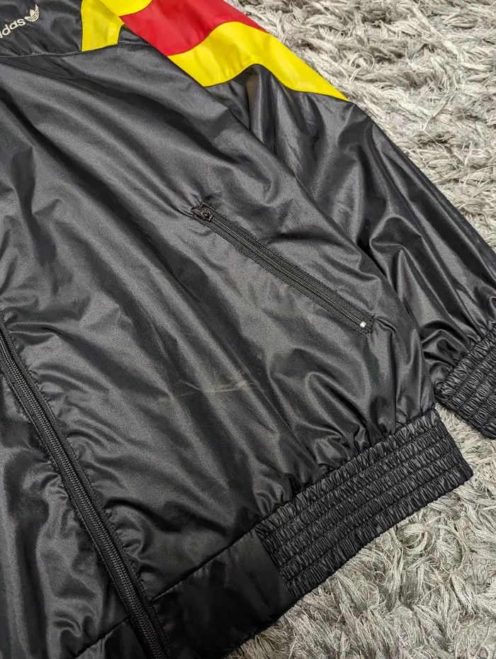 Vintage 90s Adidas Windbreaker Jacket Nylon Sweater Hoodie