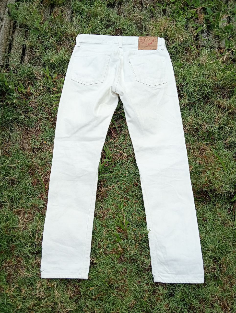 Orslow Vintage Orslow Japan Lot 107 White Jeans Size US 30 / EU 46 - 1 Thumbnail