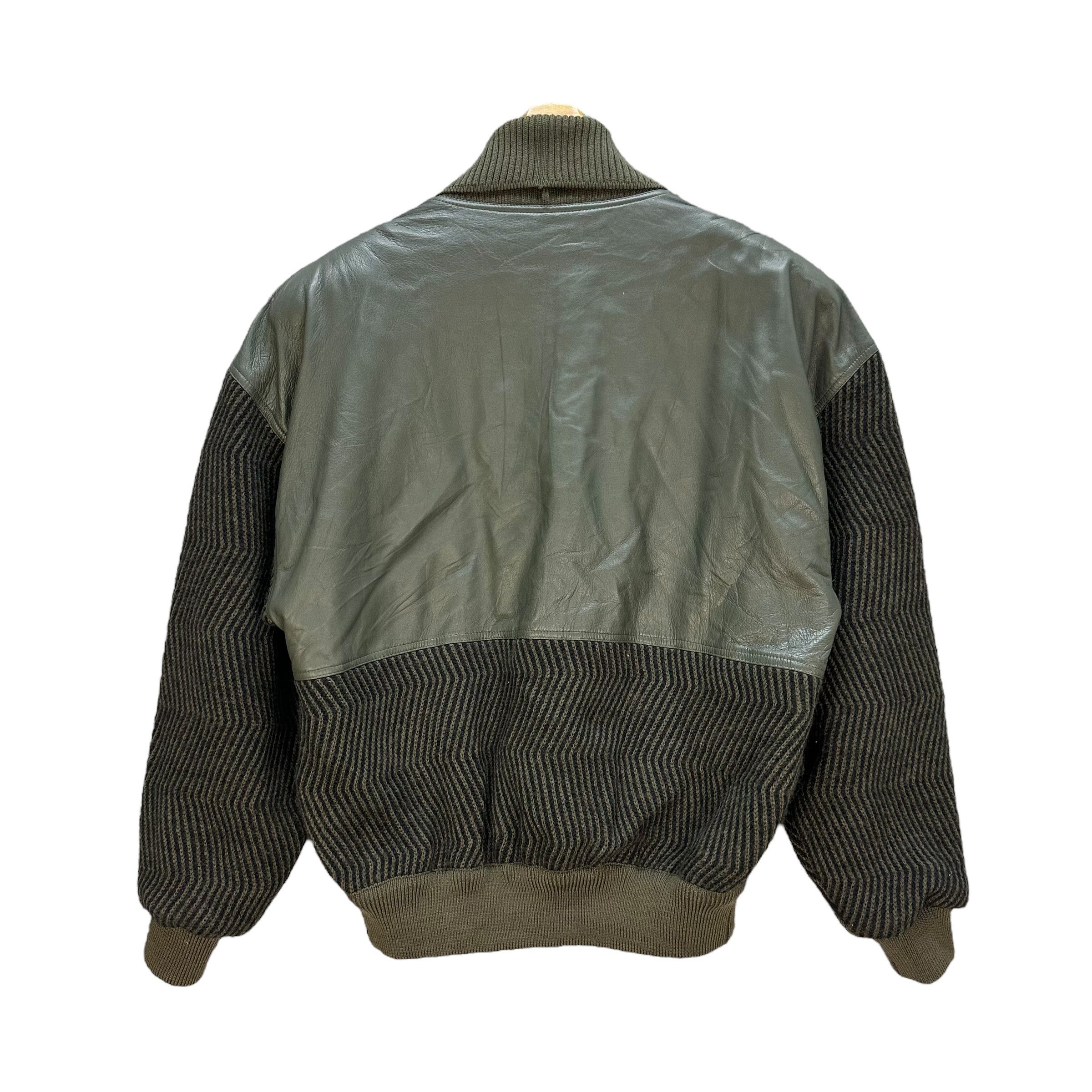 Playboy Playboy Knitted Sheepskin Double Breasted Jacket #A28-0650 Size US S / EU 44-46 / 1 - 13 Thumbnail